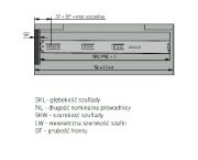 Obrazek Prowadnica kulkowa L-450 VERSALITE TOUCH PRO