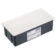 Obrazek Przedłużacz biurkowy SOFT 3x gniazdo schuko Biały