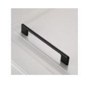 Obrazek Uchwyt CAPRI L-256 czarny mat