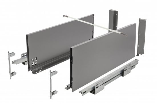 Obrazek Szuflada AXISPRO push to open 550mm antracyt  H199