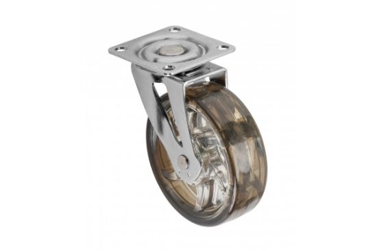 Obrazek Kółko meblowe B SHIFT brązowe 75mm