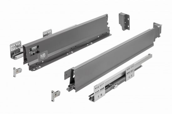 Obrazek Szuflada Modern Box PRO 400 niski antracyt