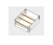 Obrazek ModernBox Square reling poprzeczny szary