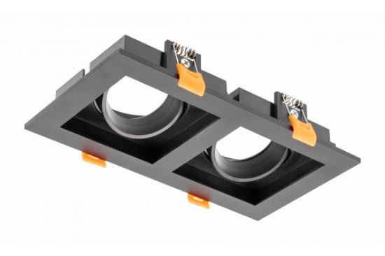 Obrazek Oprawa punktowa RUBIO 2 IP20 kwadratowa czarna