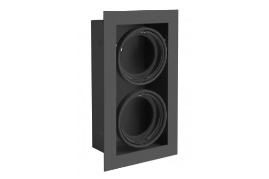 Obrazek Oprawa sufitowa PIREO 2 czarna/czarna