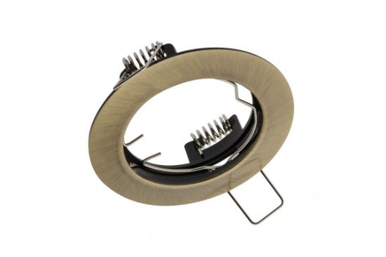 Obrazek Oprawa punktowa PORTO IP20 okrągła patyna