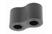 Obrazek Oprawa sufit. AVEIRO DUO BIS IP20 max 20W*2 czarna