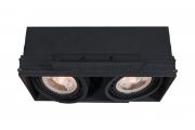 Obrazek Oprawa sufitowa Milo 4755 2*GU10 IP20 czarna