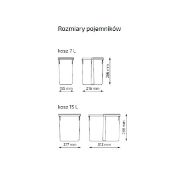 Obrazek Sortownik Unico 800 2x7L 2x15L