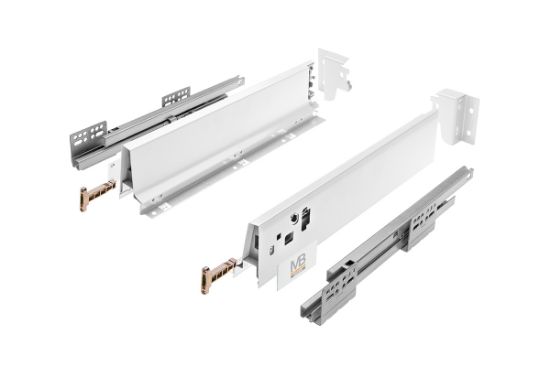 Obrazek Szuflada Modern Box  Square 400 niski biały