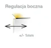 Obrazek Szuflada Tekform Slimline 550mm H-100 biała